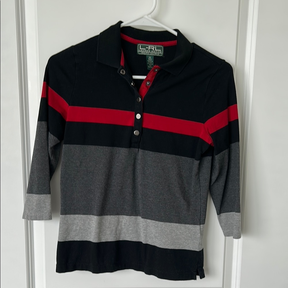 Ralph Lauren 3/4 sleeve shirt